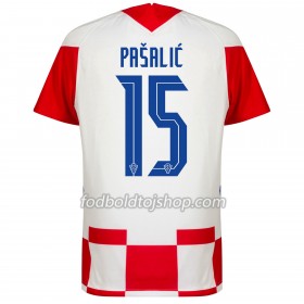 Kroatien Mario Pasalic 15 Hjemmebanetrøje Euro 2020 S/S